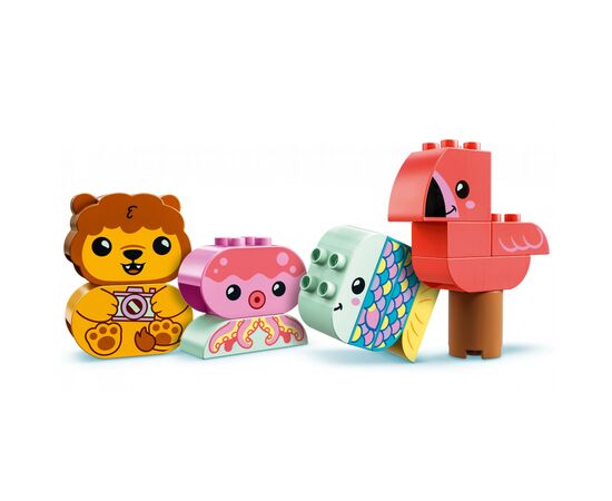 Конструктор LEGO DUPLO My First Веселе купання: Плаваючий острів з тваринами (10966), зображення 5 Конструктор LEGO DUPLO My First Веселе купання: Плаваючий острів з тваринами (10966), зображення 5