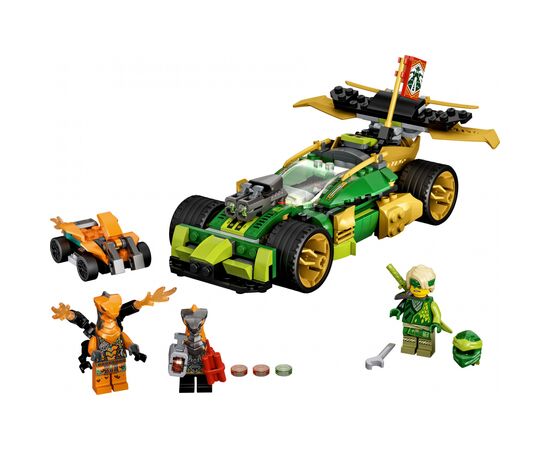 Конструктор LEGO NINJAGO Гоночный автомобиль Ллойда EVO 279 деталей (71763), изображение 2 Конструктор LEGO NINJAGO Гоночный автомобиль Ллойда EVO 279 деталей (71763), изображение 2