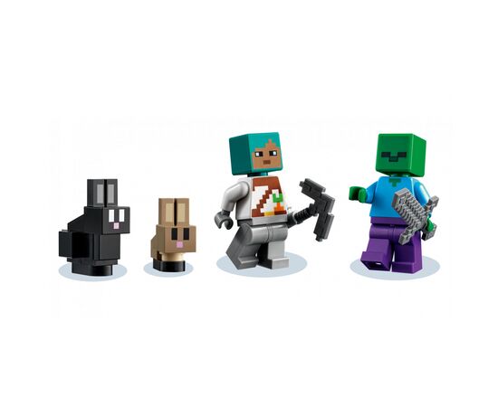 Конструктор LEGO Minecraft Кроличе Ранчо 340 деталей (21181), изображение 3 Конструктор LEGO Minecraft Кроличе Ранчо 340 деталей (21181), изображение 3