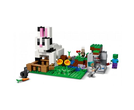 Конструктор LEGO Minecraft Кроличе Ранчо 340 деталей (21181), изображение 4 Конструктор LEGO Minecraft Кроличе Ранчо 340 деталей (21181), изображение 4