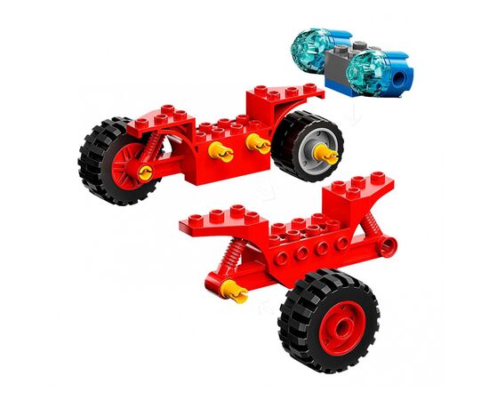 Конструктор LEGO Super Heroes Marvel Майлз Моралес: техно-трайк Человека-Паук (10781), изображение 5 Конструктор LEGO Super Heroes Marvel Майлз Моралес: техно-трайк Человека-Паук (10781), изображение 5