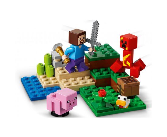 Конструктор LEGO Minecraft Ловушка Крипера 72 детали (21177), изображение 3 Конструктор LEGO Minecraft Ловушка Крипера 72 детали (21177), изображение 3