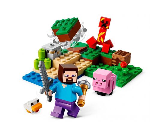 Конструктор LEGO Minecraft Ловушка Крипера 72 детали (21177), изображение 5 Конструктор LEGO Minecraft Ловушка Крипера 72 детали (21177), изображение 5