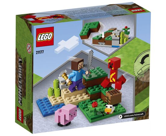 Конструктор LEGO Minecraft Ловушка Крипера 72 детали (21177), изображение 6 Конструктор LEGO Minecraft Ловушка Крипера 72 детали (21177), изображение 6