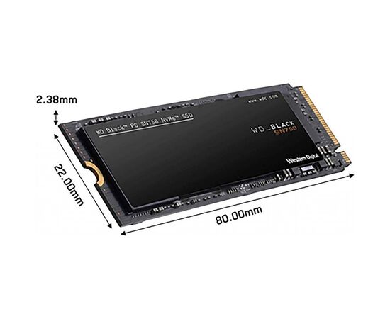 Накопитель SSD M.2 2280 2TB WD (WDS200T3X0C), изображение 6 Накопитель SSD M.2 2280 2TB WD (WDS200T3X0C), изображение 6