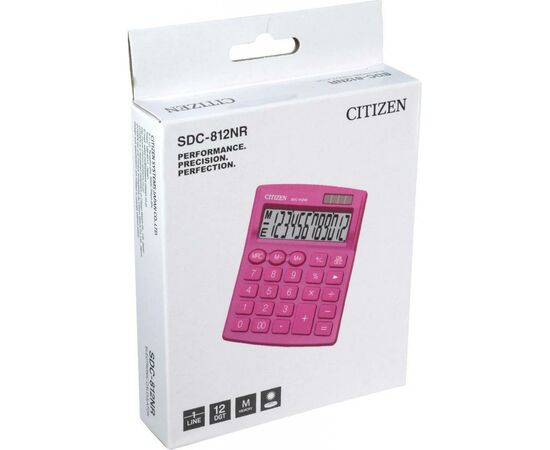 Калькулятор Citizen SDC812-NRPKE, изображение 4 Калькулятор Citizen SDC812-NRPKE, изображение 4