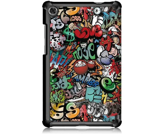 Чохол до планшета BeCover Lenovo Tab M8 TB-8505/TB-8705/M8 TB-8506 (3 Gen) Graffiti (705026), зображення 2 Чохол до планшета BeCover Lenovo Tab M8 TB-8505/TB-8705/M8 TB-8506 (3 Gen) Graffiti (705026), зображення 2