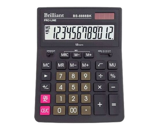 Калькулятор Brilliant BS-8888BK