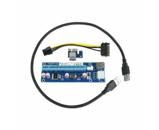 Райзер Gembird RC-PCIEX-03, изображение 5 Райзер Gembird RC-PCIEX-03, изображение 5