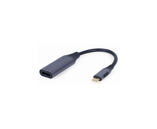Переходник USB-C to HDMI, 4К 60Hz Cablexpert (A-USB3C-HDMI-01), изображение 2 Переходник USB-C to HDMI, 4К 60Hz Cablexpert (A-USB3C-HDMI-01), изображение 2