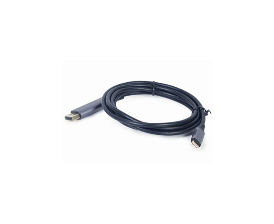 Кабель мультимедийный USB-C to DisplayPort 1.8m 4K 60Hz Cablexpert (CC-USB3C-DPF-01-6), изображение 2 Кабель мультимедийный USB-C to DisplayPort 1.8m 4K 60Hz Cablexpert (CC-USB3C-DPF-01-6), изображение 2