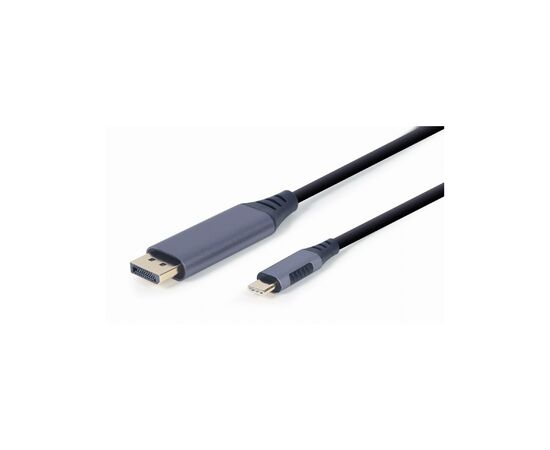 Кабель мультимедійний USB-C to DisplayPort 1.8m 4K 60Hz Cablexpert (CC-USB3C-DPF-01-6)