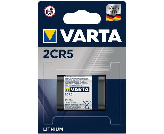 Батарейка Varta 2CR5 PHOTO LITHIUM (06203301401)