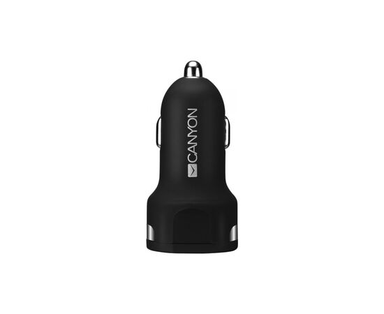 Зарядное устройство Canyon Universal 2xUSB car adapter (CNE-CCA04B), изображение 2 Зарядное устройство Canyon Universal 2xUSB car adapter (CNE-CCA04B), изображение 2