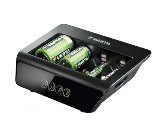 Зарядное устройство для аккумуляторов Varta LCD universal Charger Plus (57688101401), изображение 2 Зарядное устройство для аккумуляторов Varta LCD universal Charger Plus (57688101401), изображение 2