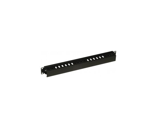 Кабельный организатор 19" 1U 40х60 пластиковая гребенка, RAL9005 Conteg (DP-VP-K02)