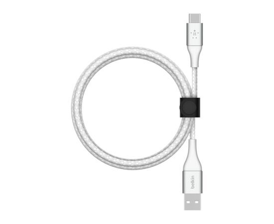 Дата кабель USB 2.0 AM to Type-C 1.0m BRAIDED white Belkin (CAB002BT1MWH), изображение 4 Дата кабель USB 2.0 AM to Type-C 1.0m BRAIDED white Belkin (CAB002BT1MWH), изображение 4