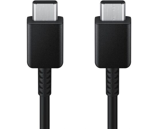 Дата кабель USB Type-C to Type-C 1.8m Black 3A Samsung (EP-DX310JBRGRU), изображение 2 Дата кабель USB Type-C to Type-C 1.8m Black 3A Samsung (EP-DX310JBRGRU), изображение 2