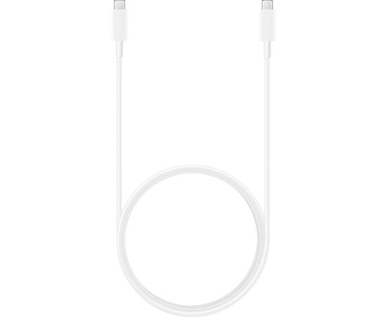 Дата кабель USB Type-C to Type-C 1.8m White 3A Samsung (EP-DX310JWRGRU)
