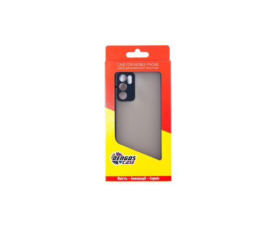Чехол для моб. телефона Dengos Matte OPPO A16 (black) (DG-TPU-MATT-103), изображение 3 Чехол для моб. телефона Dengos Matte OPPO A16 (black) (DG-TPU-MATT-103), изображение 3
