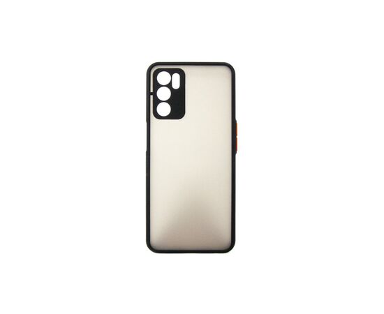 Чохол до моб. телефона Dengos Matte OPPO A16 (black) (DG-TPU-MATT-103)