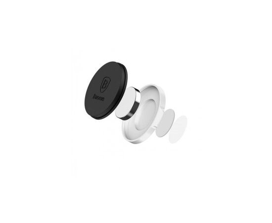 Універсальний автотримач Baseus Small ears series Magnetic suction bracket (Flat type) silve (SUER-C0S), зображення 3 Універсальний автотримач Baseus Small ears series Magnetic suction bracket (Flat type) silve (SUER-C0S), зображення 3