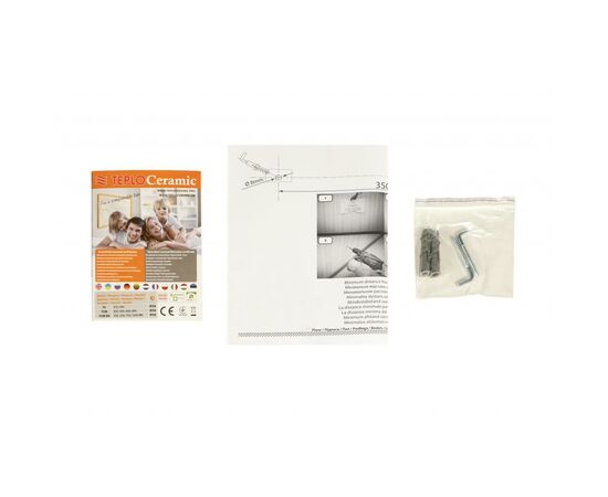 Обігрівач Teploceramic TCH-500-WHITE, зображення 4 Обігрівач Teploceramic TCH-500-WHITE, зображення 4