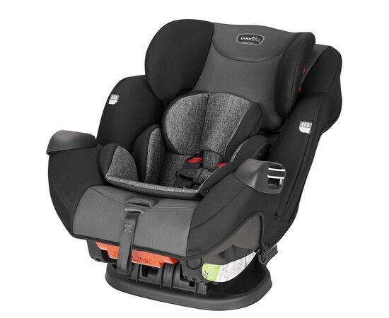 Автокресло Evenflo Symphony Sport Charcoal Shadow (032884199679), изображение 4 Автокресло Evenflo Symphony Sport Charcoal Shadow (032884199679), изображение 4