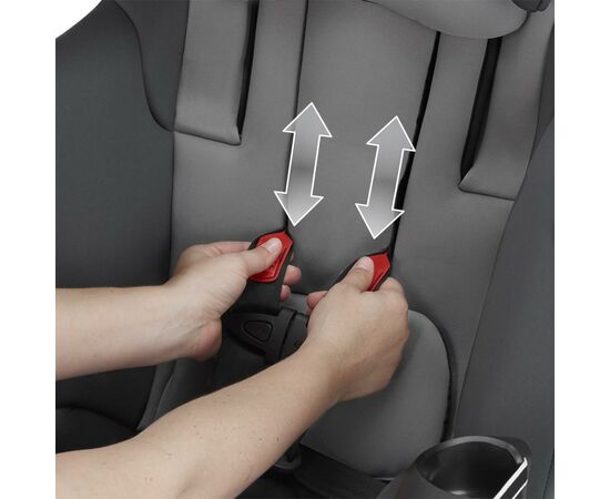 Автокресло Evenflo Symphony Sport Gray Ash (032884199662), изображение 5 Автокресло Evenflo Symphony Sport Gray Ash (032884199662), изображение 5