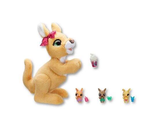 Интерактивная игрушка Hasbro Furreal Friends Джоси Кенгуру (E6724), изображение 2 Интерактивная игрушка Hasbro Furreal Friends Джоси Кенгуру (E6724), изображение 2