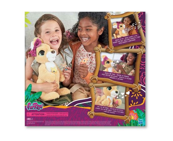 Интерактивная игрушка Hasbro Furreal Friends Джоси Кенгуру (E6724), изображение 3 Интерактивная игрушка Hasbro Furreal Friends Джоси Кенгуру (E6724), изображение 3