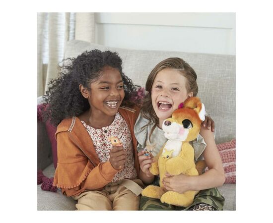 Интерактивная игрушка Hasbro Furreal Friends Джоси Кенгуру (E6724), изображение 6 Интерактивная игрушка Hasbro Furreal Friends Джоси Кенгуру (E6724), изображение 6