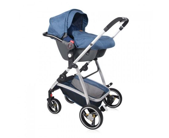 Коляска Lorelli SOLA SET-dark blue, изображение 4 Коляска Lorelli SOLA SET-dark blue, изображение 4