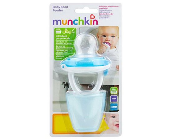 Ниблер Munchkin Food Feeder Голубой (735282241826) (24182.01), изображение 3 Ниблер Munchkin Food Feeder Голубой (735282241826) (24182.01), изображение 3