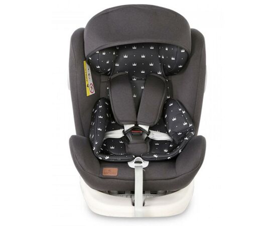 Автокресло Bertoni/Lorelli Lusso Sps Isofix 0-36 кг Black Crowns (LUSSO black crowns), изображение 2 Автокресло Bertoni/Lorelli Lusso Sps Isofix 0-36 кг Black Crowns (LUSSO black crowns), изображение 2