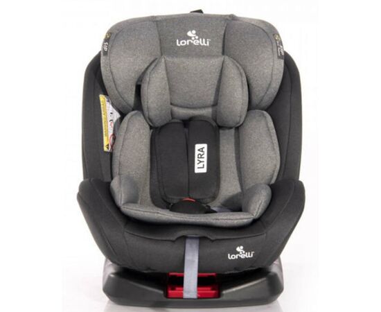Автокрісло Bertoni/Lorelli Lyra Isofix 0-36 кг Black/Grey (LYRA black/grey), зображення 2 Автокрісло Bertoni/Lorelli Lyra Isofix 0-36 кг Black/Grey (LYRA black/grey), зображення 2