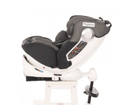 Автокресло Bertoni/Lorelli Pegasus Isofix 0-36 кг Dark/Light Grey (PEGASUS d/l.grey), изображение 5 Автокресло Bertoni/Lorelli Pegasus Isofix 0-36 кг Dark/Light Grey (PEGASUS d/l.grey), изображение 5