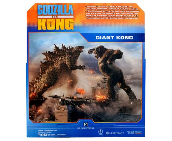 Фигурка Godzilla vs. Kong Конг гигант 27 см (35562), изображение 3 Фигурка Godzilla vs. Kong Конг гигант 27 см (35562), изображение 3