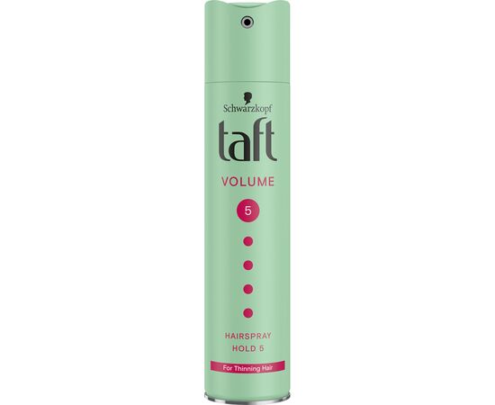 Лак для волос Taft Объем Мегафиксация 5 250 мл (4015001003277/9000100728201)