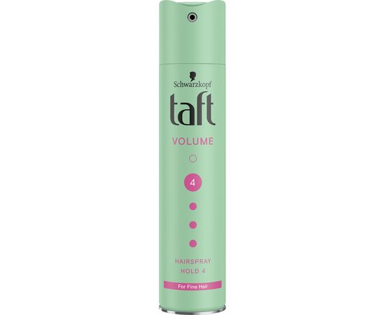 Лак для волос Taft Объем для тонких волос Фиксация 4 250 мл (4015001003567/3838824058245)