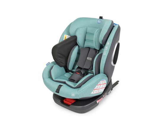 Автокрісло El Camino Absolute 360 Isofix 0-36 кг (ME 1079 royal turquoise), зображення 3 Автокрісло El Camino Absolute 360 Isofix 0-36 кг (ME 1079 royal turquoise), зображення 3