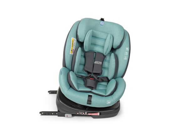 Автокрісло El Camino Absolute 360 Isofix 0-36 кг (ME 1079 royal turquoise), зображення 7 Автокрісло El Camino Absolute 360 Isofix 0-36 кг (ME 1079 royal turquoise), зображення 7