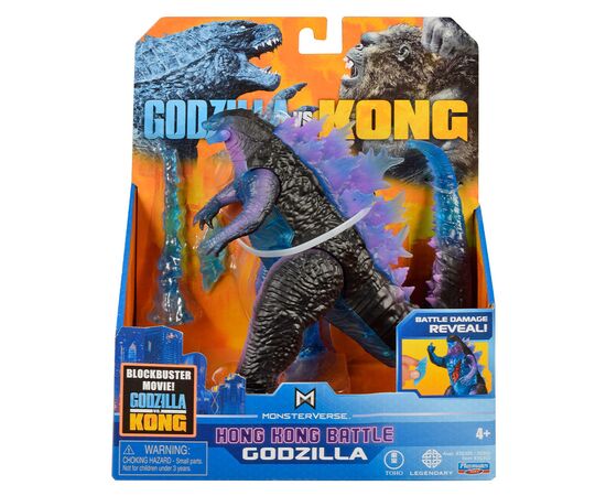 Фігурка Godzilla vs. Kong Ґодзілла з ранами та променем (35353), зображення 3 Фігурка Godzilla vs. Kong Ґодзілла з ранами та променем (35353), зображення 3