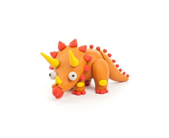 Набор для творчества Lipaka пластилина самозатверд. Трицератопс (30071-UA01), изображение 3 Набор для творчества Lipaka пластилина самозатверд. Трицератопс (30071-UA01), изображение 3