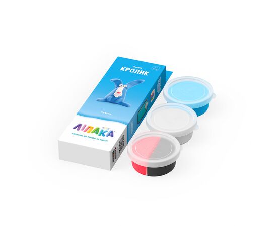 Набір для творчості Lipaka пластилина самозатверд. Кролик (30050-UA01), зображення 2 Набір для творчості Lipaka пластилина самозатверд. Кролик (30050-UA01), зображення 2