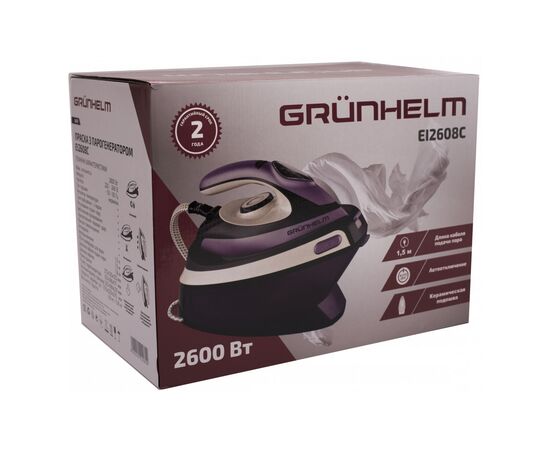 Утюг Grunhelm EI2608С, изображение 5 Утюг Grunhelm EI2608С, изображение 5