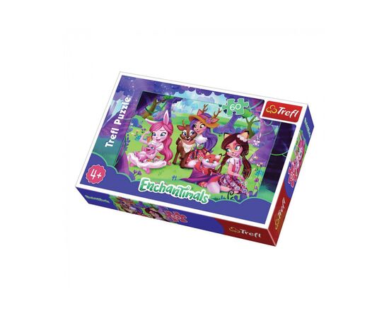 Пазл Trefl Enchantimals Після полудня з друзями, 60 елементів (6333708)