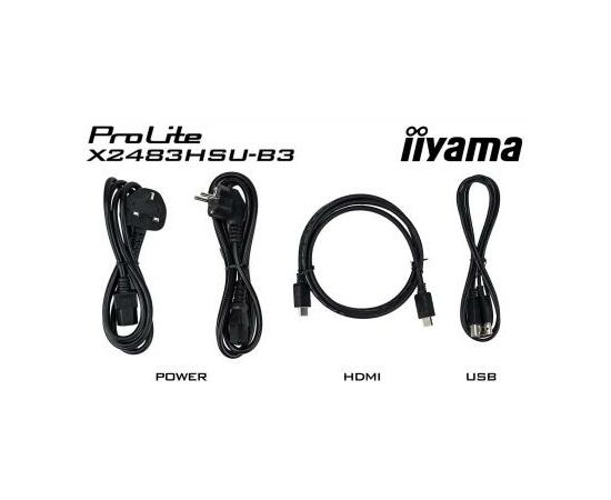 Монітор iiyama X2483HSU-B3, зображення 10 Монітор iiyama X2483HSU-B3, зображення 10