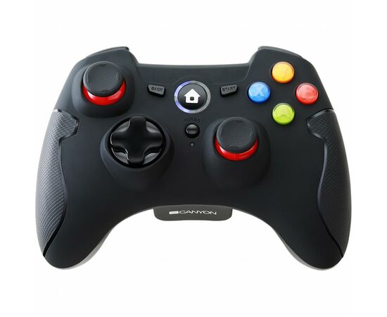 Геймпад Canyon CND-GPW6 Wireless PC/PS3/AndroidBlack (CND-GPW6), изображение 2 Геймпад Canyon CND-GPW6 Wireless PC/PS3/AndroidBlack (CND-GPW6), изображение 2
