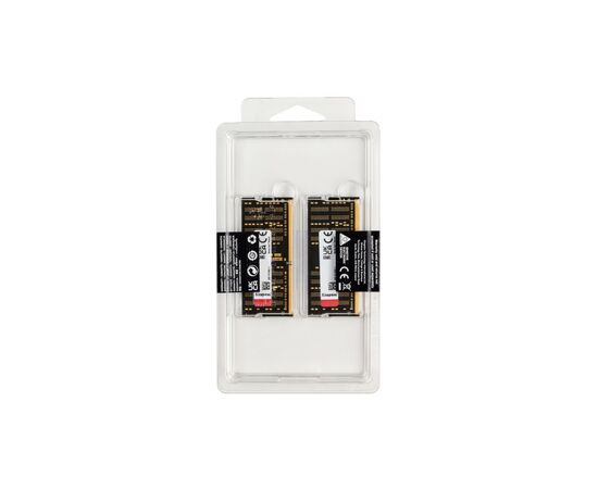 Модуль памяти для ноутбука SoDIMM DDR4 32GB (2x16GB) 2666 MHz FURY Impact Kingston Fury (ex.HyperX) (KF426S16IBK2/32), изображение 3 Модуль памяти для ноутбука SoDIMM DDR4 32GB (2x16GB) 2666 MHz FURY Impact Kingston Fury (ex.HyperX) (KF426S16IBK2/32), изображение 3